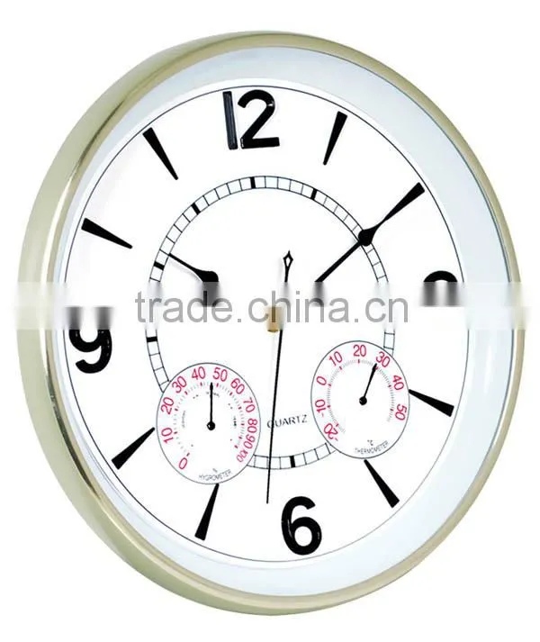 Weather Station Clock With Temperature and Humidity