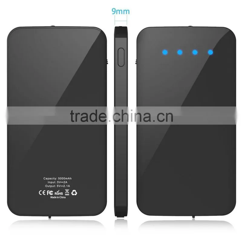 High quality oem dual port power bank 10000mah