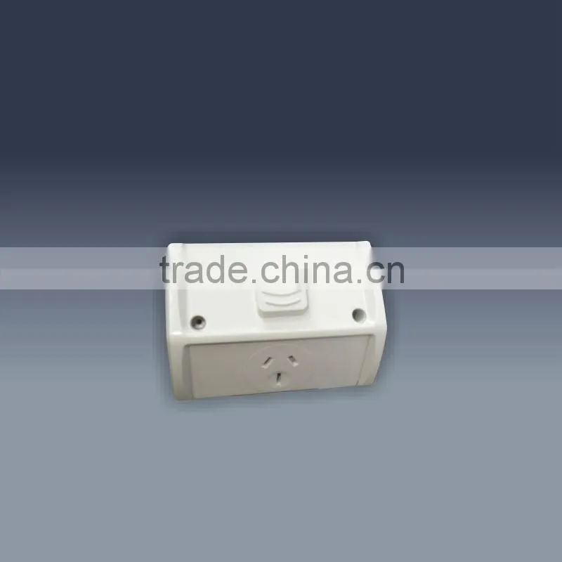 Water proof socket with swtich(single) IP53 SAA