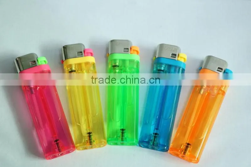 Good quality pass 65degree gas refillable cigarette lighter flint lighter with ISO 9994 certificate