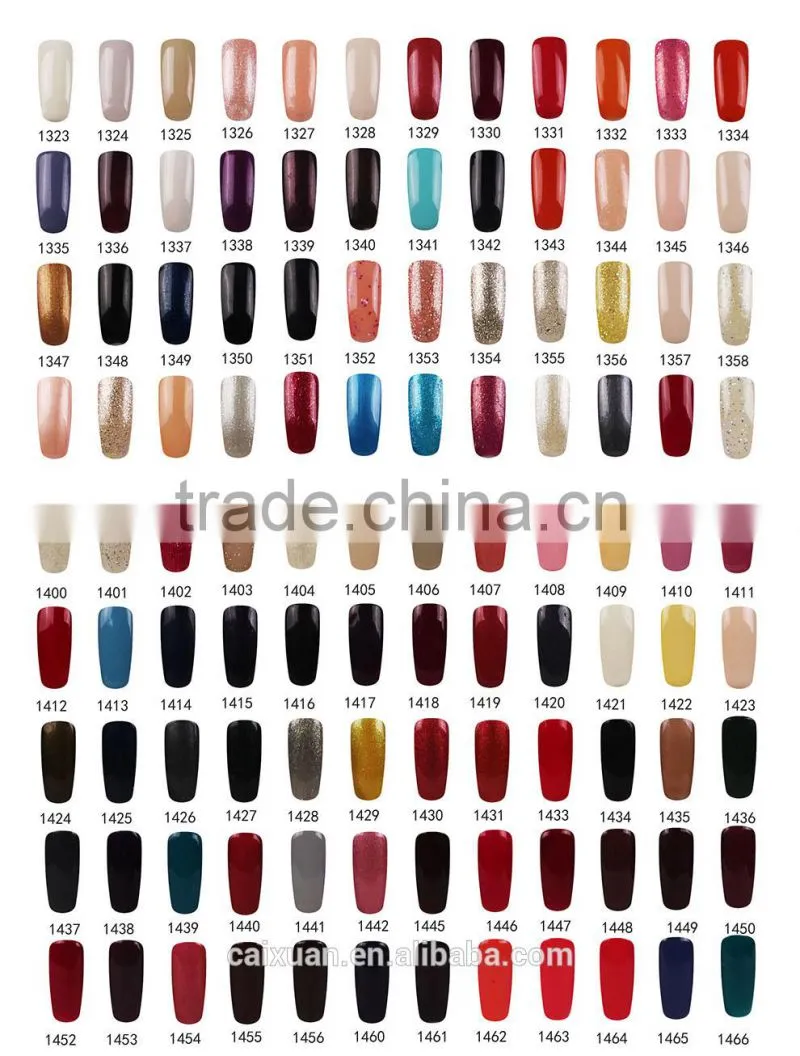 Caixuan Soak Off UV&LED Nail Art color nail gel polish soak off nail polish manufacturers
