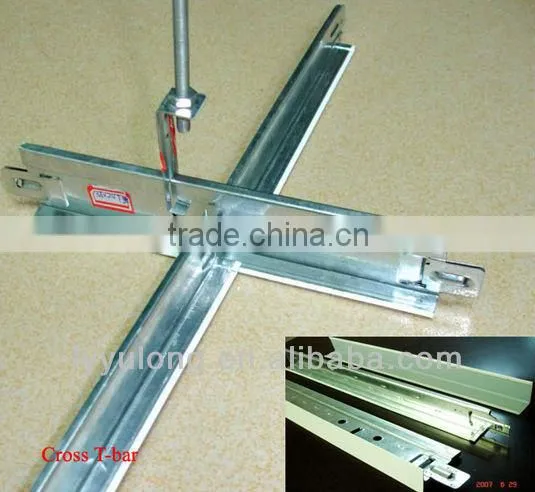 Metal Ceilng T-bars for ceiling system/T-grids