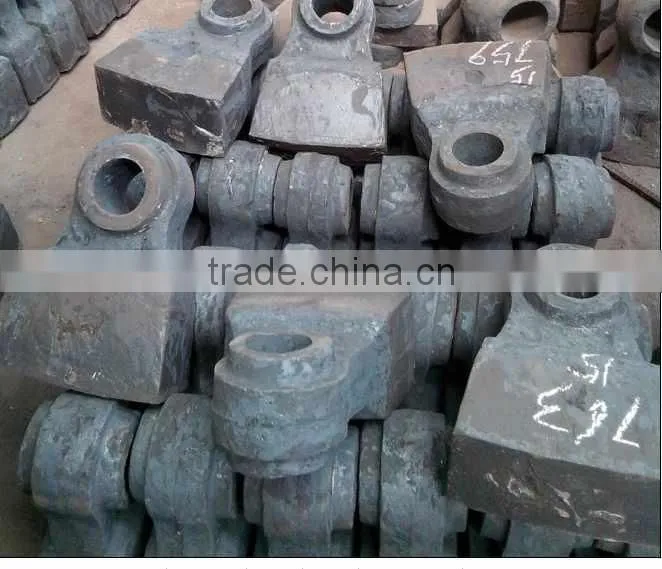 High Chrome Iron Casting Hammer Head for Stone Crusher