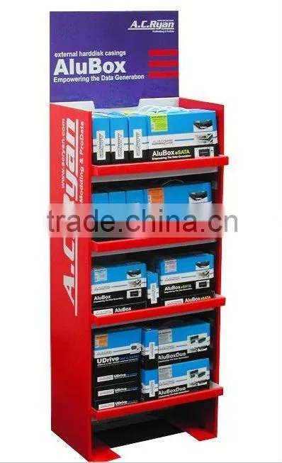 Laminate flooring display