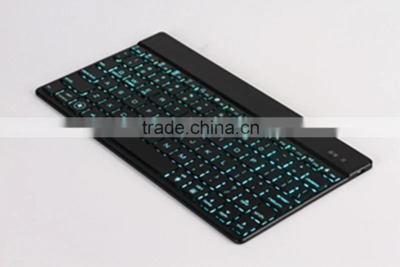 Universal Bluetooth keyboard aluminum alloy backlit keys for IOS,Android,Windows,portable for carry