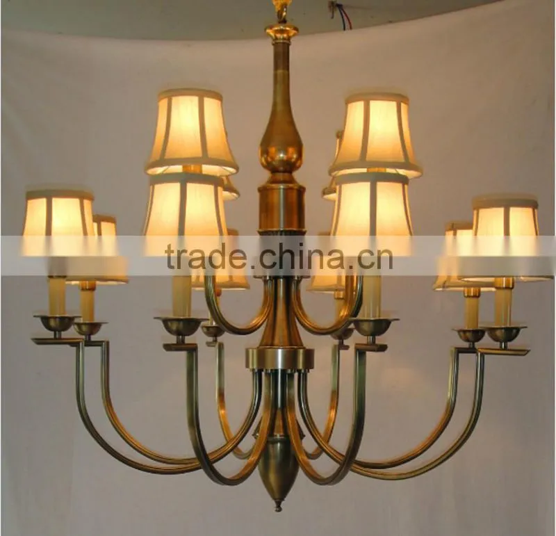 2014 new brass pendant lamp simple for hotel
