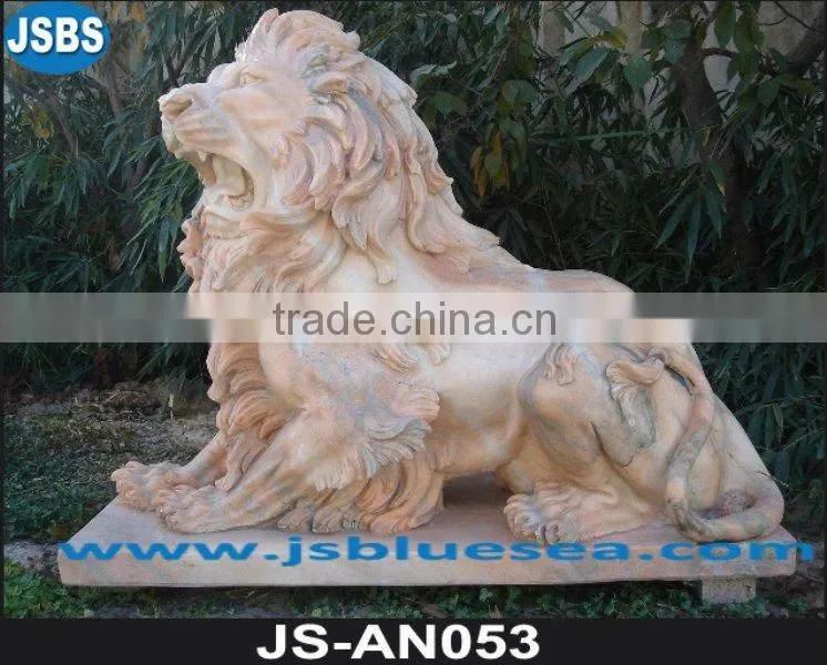 Black Lion Statue, Marble Lion JS-AN039Y More patterns for chosing!