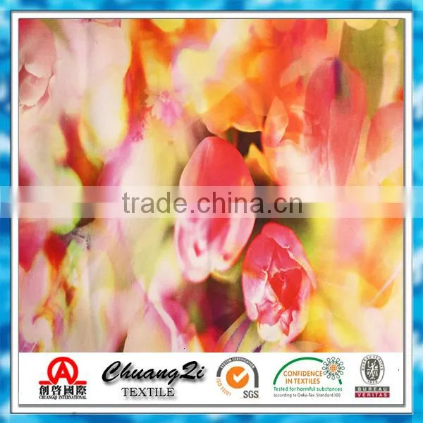 Textile fabrics supplier Design Rayon digital printed fabric