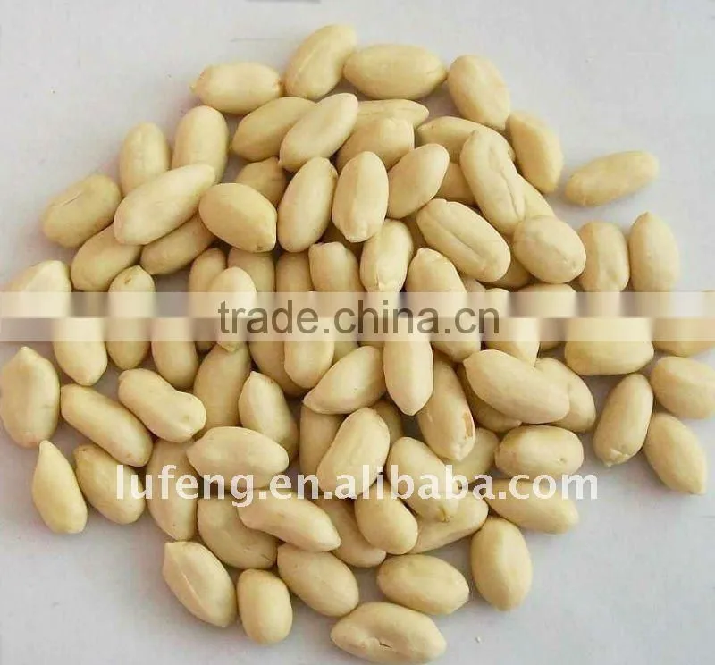 Blanched peanut kernels inChina