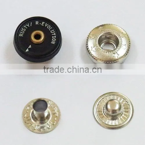 Alloy spring button
