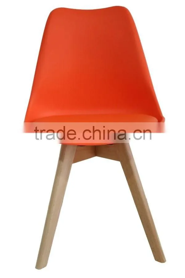 Leather covered foam seat DSW dining chair,HYL-36
