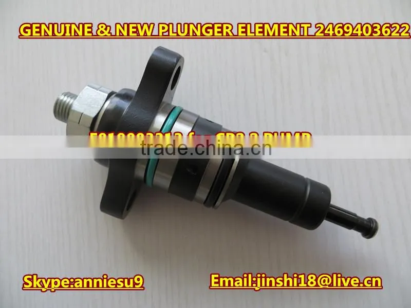 Genuine & New High Pressure Plunger Element 2469403622 F019003313 for CP2.2 Pump