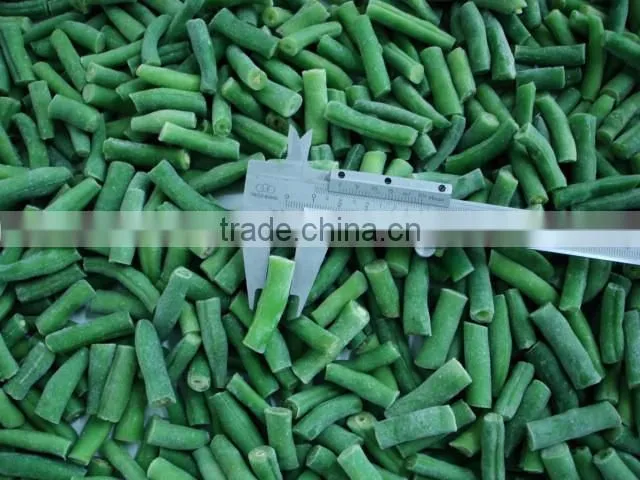 new crop frozen cut green beans