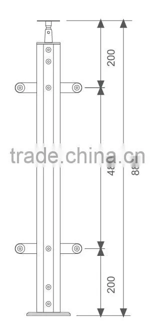 2014 Outdoor wrought iron stair railing