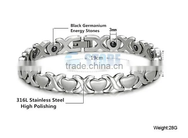 Wholesale Lover Germanium Positive Bio Energy Bracelet