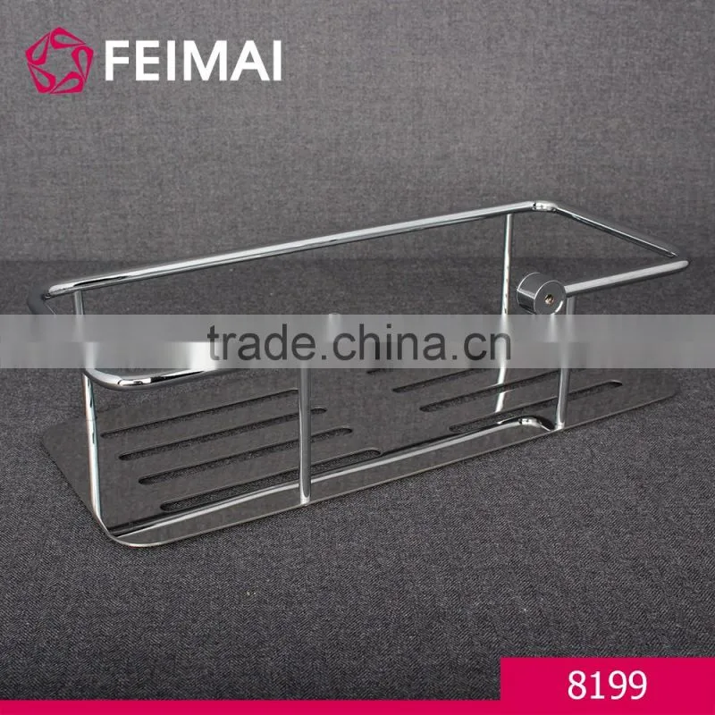 Bathroom Accessories Corner Shelf with Basket Shampoo Storage