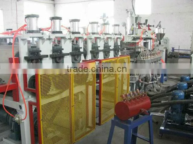 Coroplast sheet making line