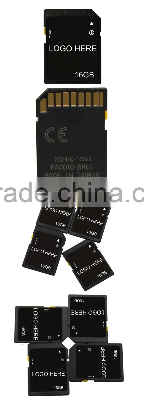 Wholesale sd memory card full capacity 16gb class 6