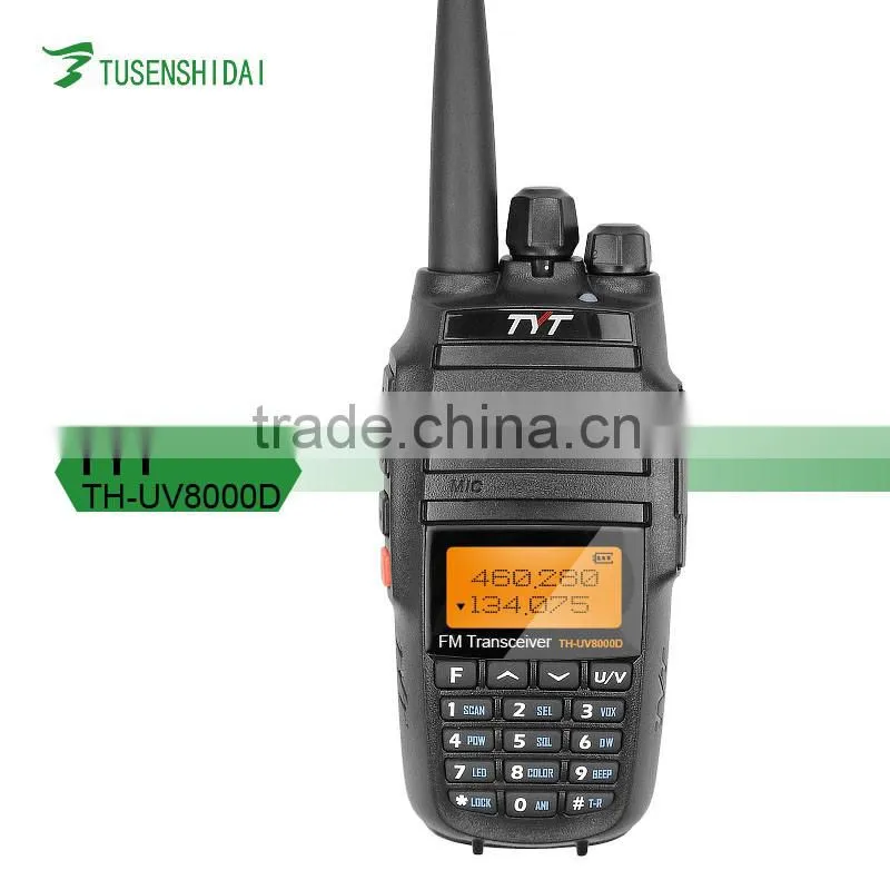10W Long Range Walkie Talkie TYT TH-UV8000D Handheld 16CH Transceiver