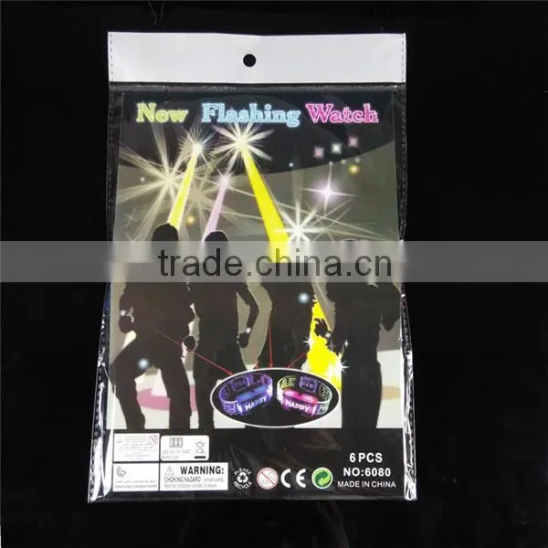 light up wristband custom plastic wristband light