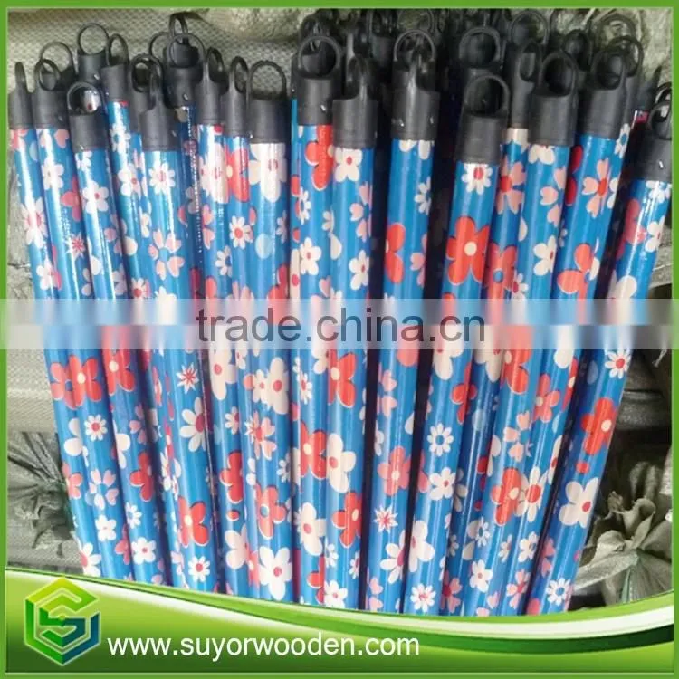 wooden mop stick made by broom stick machine