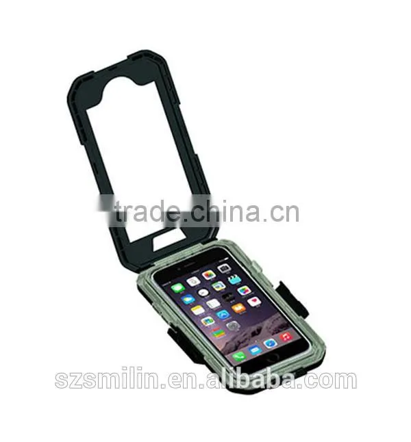 Smart touchscreen 360 degree swivel Bicycle Holder with 8m waterproof case for Samsung S3/S4