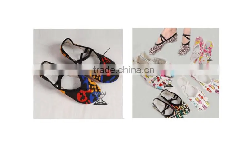 Colorful and Comfortable Belly Dance Canvas Shoes