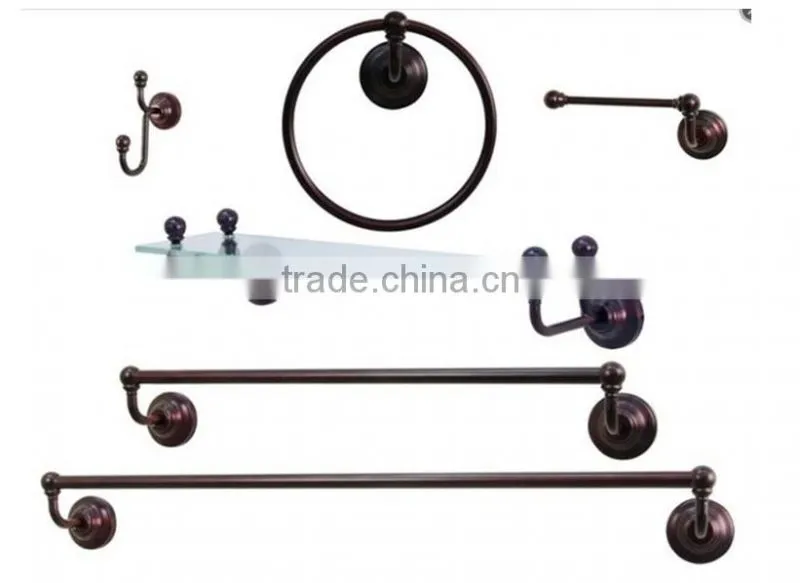 wallmounted ORB bath kits 6pcs set bathroom accessory set