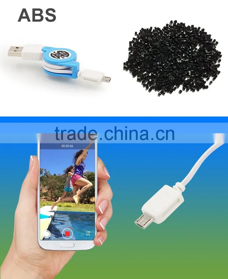 Greative Retractable Male to Male USB Cable Data&Charger Cable For Micro Phones