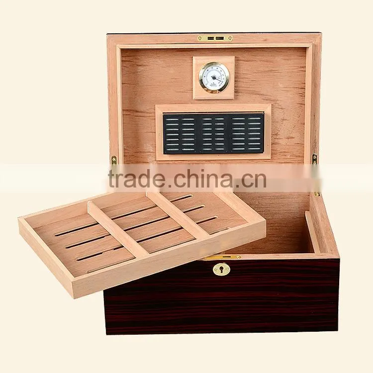 China Wooden high quality custom cigar boxes