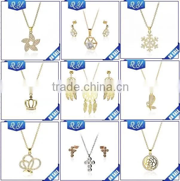 Simple stainless steel chain necklace pendant necklace jewelry