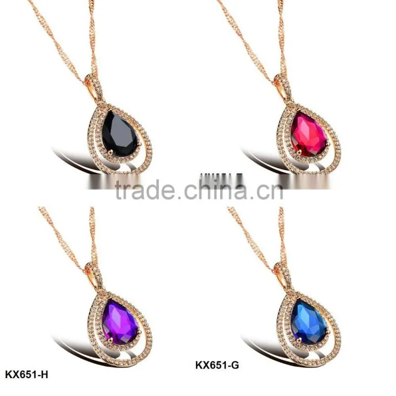 2015 best selling products american diamond necklace sets for women mother gift