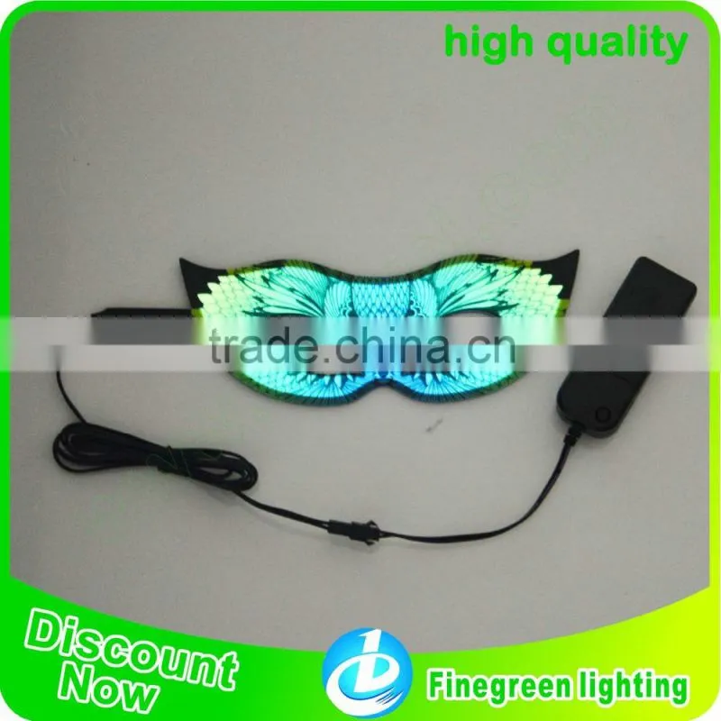 led flashing party mask,led mask,light up mask