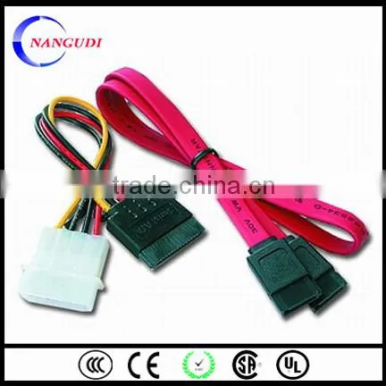 2014 nwe year hot product on alibaba in China ul 2919 computer cable sata splitter cable