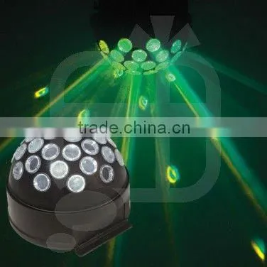 Colorful Fireball disco ball