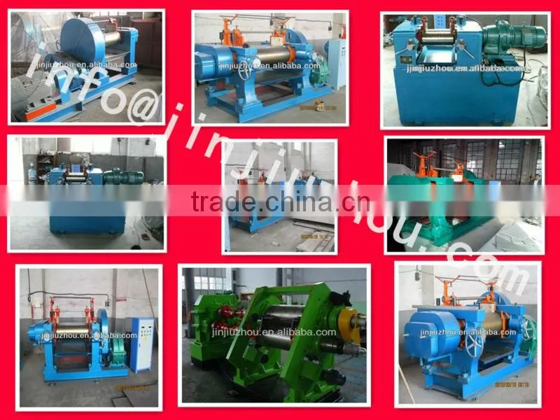 Rubber extruder machine for reclaimed rubber making line