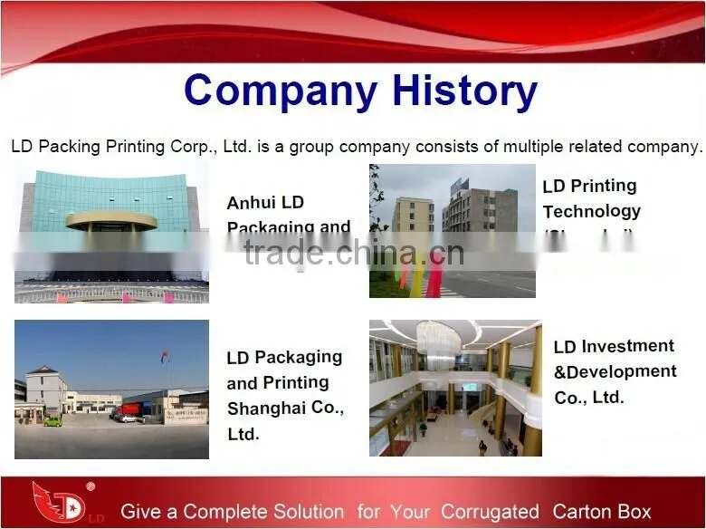Water Proof Corrugated Carton Box For Packing