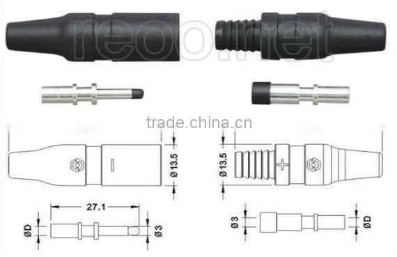 PV,Solar Application and MC3 Type connector from REOO solar connector manufacturer