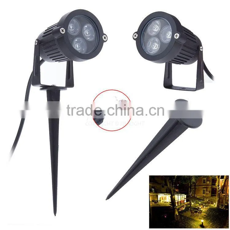 3W 5W Single Color and RGB Color outdoor garden pillar light