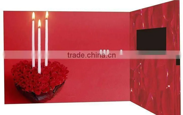 Happy Birthday Video Greeting Card as promotion gifts