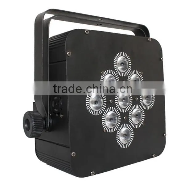 9*8W RGBW stage par lighting 4 IN 1 LEDs quad color led par light china factory