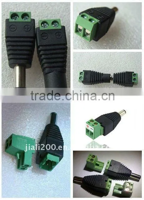3.5mm Stereo Audio Plug to DC adapter for CCTV Camera