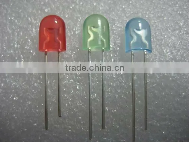 led oval outdoor red 10mm