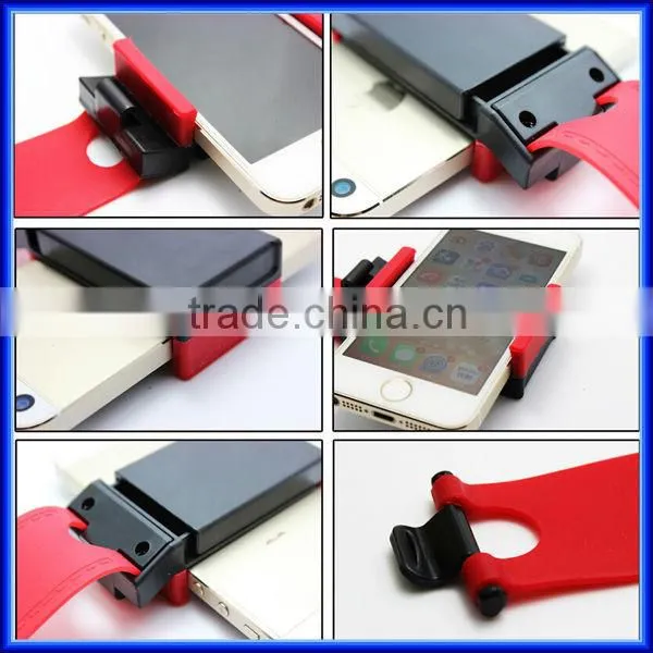 Handfree multiple Anti-slip Car Steering Wheel Mobile Phone Holder car clip holder