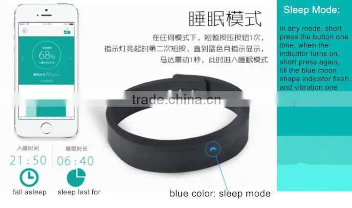 2014 New Fashion Sports Smart Wristband Intelligent Bluetooth Wearable Device With Incoming Call Reminder