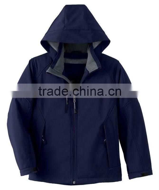 Mens Softshell Hooded Jacket