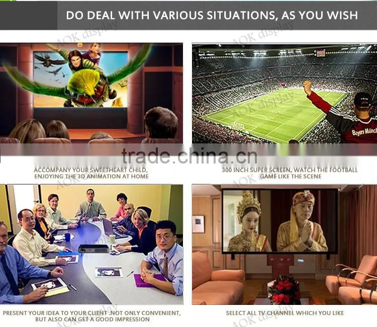 HD 1080p Home Office LED Projector LCD Multimedia Video System 4200 Lumens For Home Cinema Theater Games Education Business