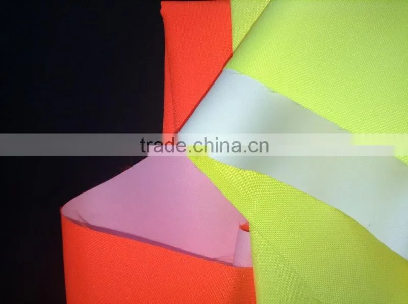 PU Transfer Film 150D 300D Polyester Oxford Waterproof Breathable Laminating Fabric for Multi-Functional Garments