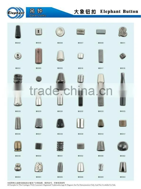 metal cord locks