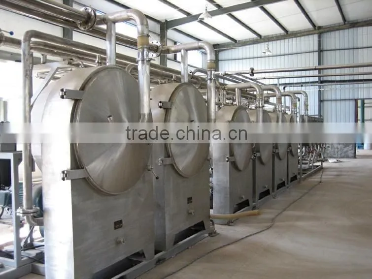 Prominent Corn starch/cassava starch processing machine turnkey project